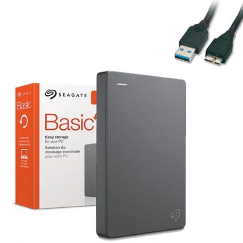 HDD ESTERNO SEAGATE BASIC 2TB 2,5" USB 3,2 ARGENTO